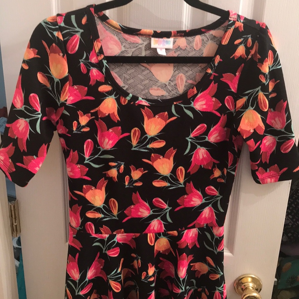 Bright, spring flower Nicole dress